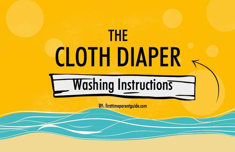 The Cloth Diaper Washing Instructions