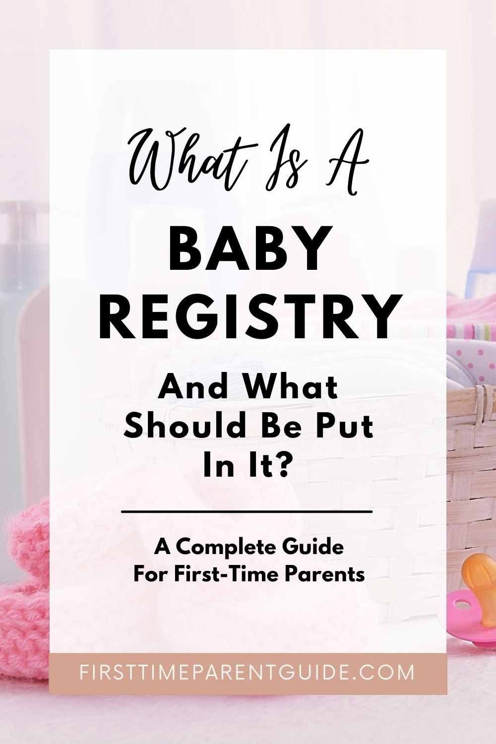 What Is A Baby Registry