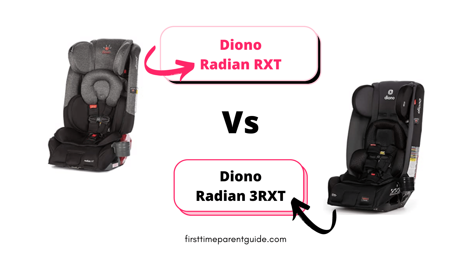 the diono radian rxt vs 3rxt